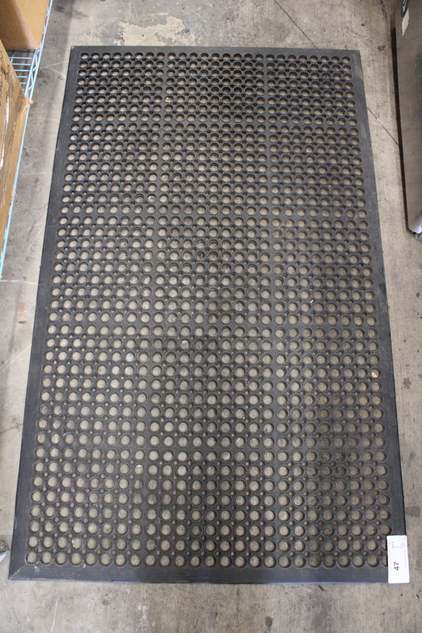 Black Anti Fatigue Floor Mat. 36x60