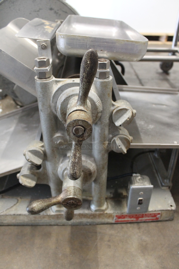 Somerset UR Metal Commercial Countertop Dough Sheeter. 115/230 Volts, 1 Phase.  - Image 4 of 9