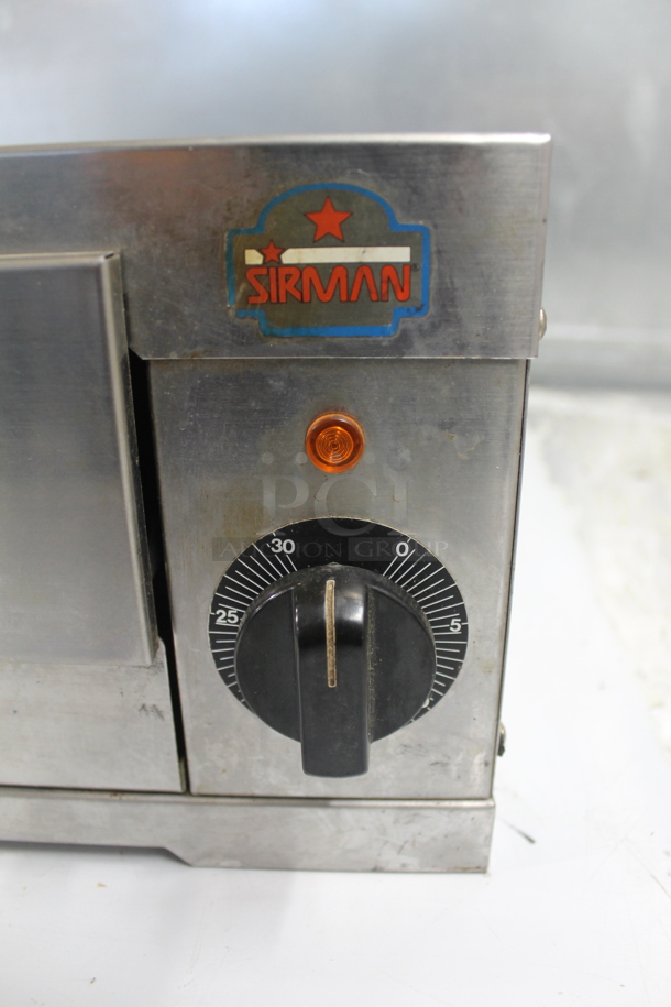 Sirman Forno Pizza Stainless Steel Commercial Countertop Electric Powered Pizza Oven. 230 Volts, 1 Phase.  - Image 6 of 9