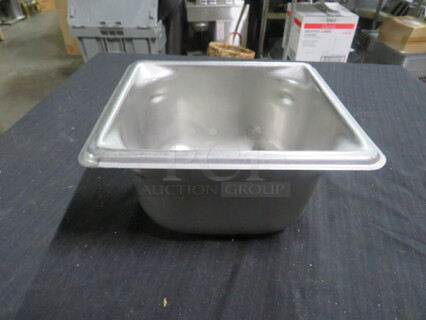 1/6 Size 4 Inch Deep Hotel Pan. 3XBID