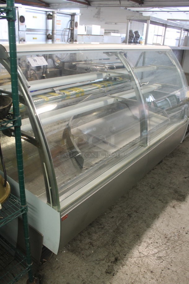 BRAND NEW SCRATCH AND DENT! Sifa Gravel 200202L0 Metal Commercial Deli Display Case Merchandiser. 220-240 Volts, 1 Phase.  - Image 3 of 8