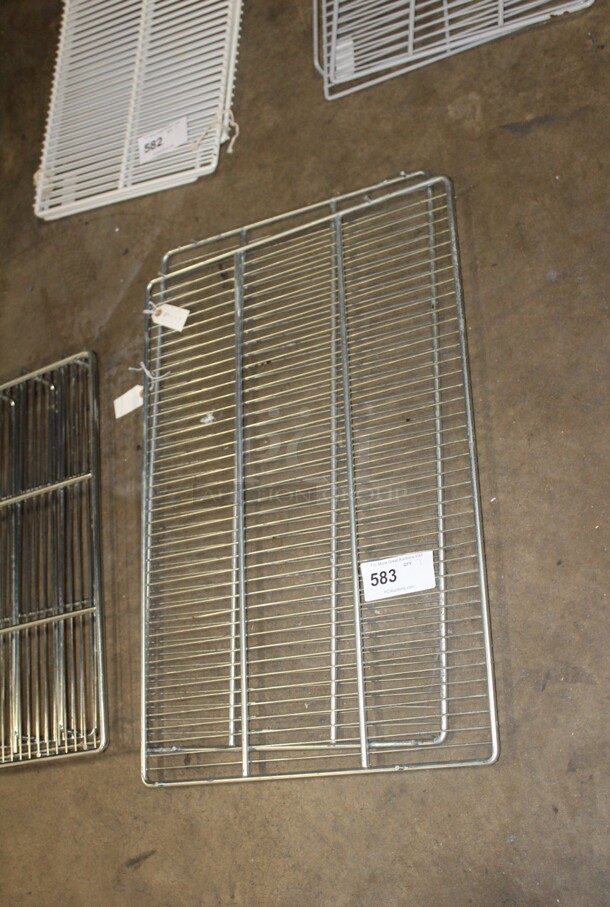 NEW! 2 Metal Racks. 19.5x31.5 2X Your Bid! 