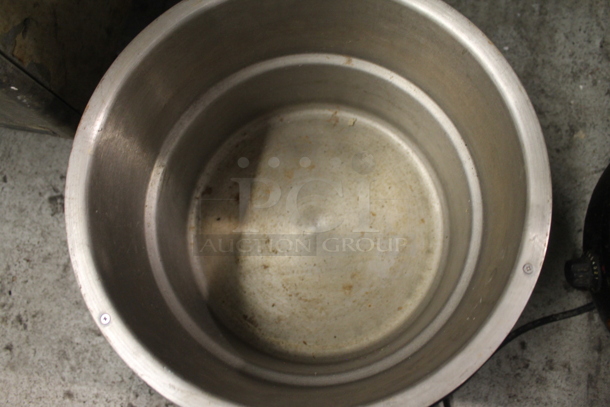 Sunnex B1388A-3 Metal Commercial Countertop Soup Kettle Food Warmer. 120 Volts, 1 Phase. Cannot Test Due To Missing Power Cord - Image 4 of 7