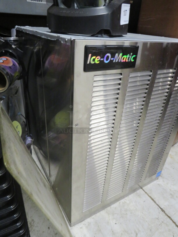 One ICE O MATIC Ice Maker. Model# GEM0650A4. 115 Volt. 21X24X27. $6247.00 - Image 2 of 3