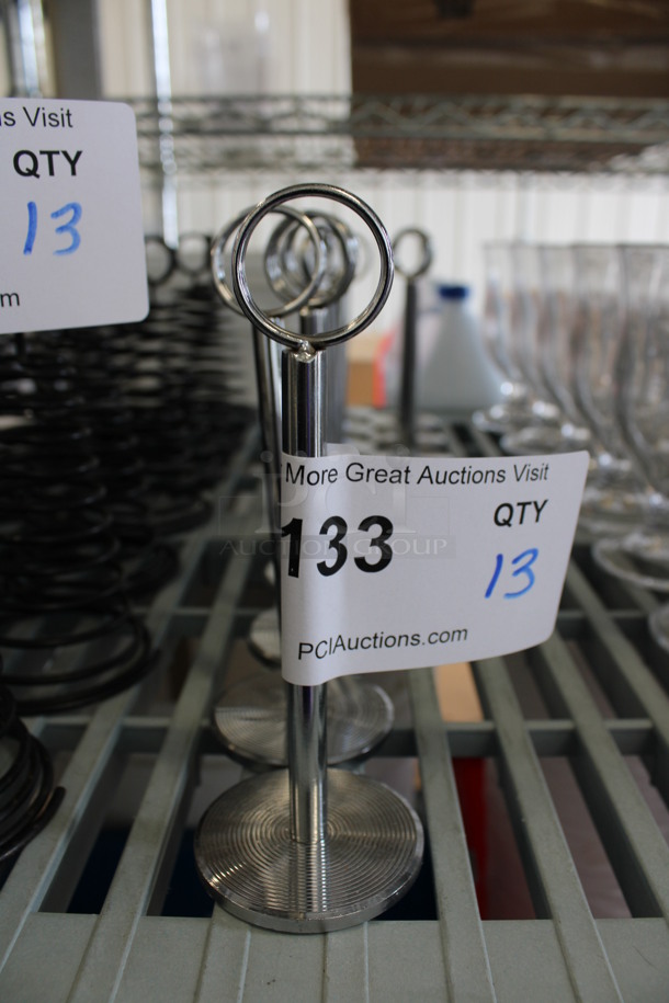 13 Metal Countertop Paper Holders. 2x2x6. 13 Times Your Bid! - Image 3 of 3