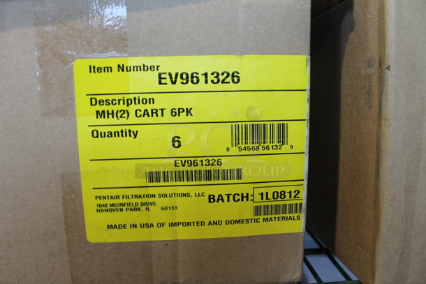 ALL ONE MONEY! Tier Lot of 6 BRAND NEW! Boxes of 6 Pentair EV961326 MH2 Carts - Image 2 of 4