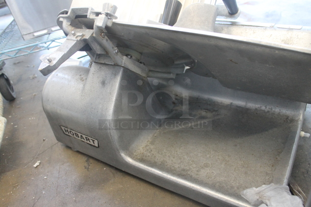 Hobart 1612E Stainless Steel Commercial Countertop Automatic Meat Slicer. 115 Volts, 1 Phase. Cannot Test Due To Missing Power Switch - Image 9 of 9