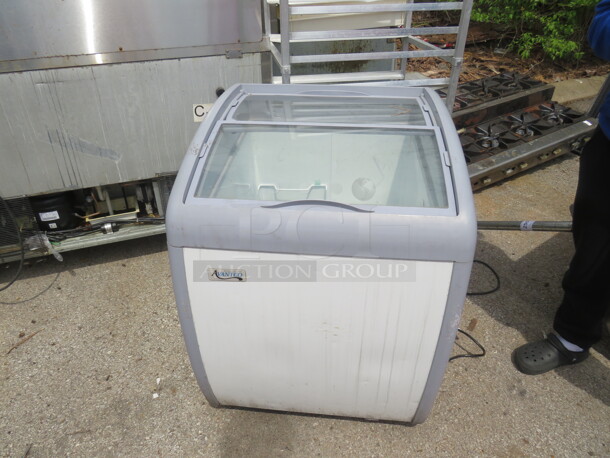One Avantco Freezr Showcase. Model# 3601CFC6. 115 Volt. 27X28X33. - Image 1 of 2