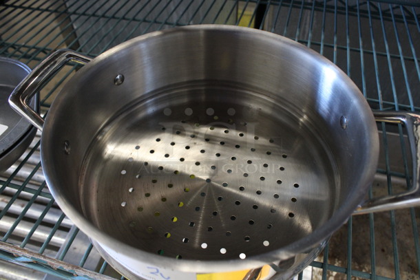 2 Various Metal Strainers. 12.5x10x4.5, 13.5x10x4. 2 Times Your Bid! - Image 3 of 3
