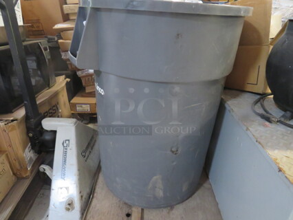 One Trash Can.