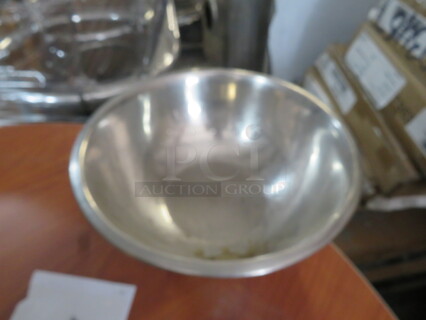 One 11.5 Inch Stainless Steel Mixing Bowl. 