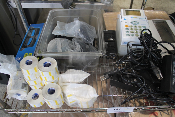 ALL ONE MONEY! Tier Lot of Various Items Including Ecolab Prep N Print Consoles and Label Printer Paper - Image 3 of 3