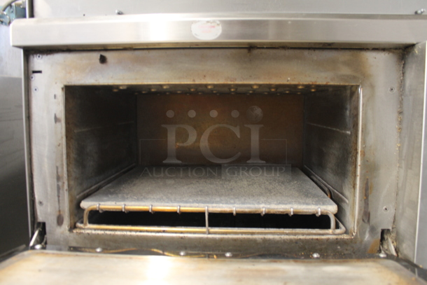2 2013/2014 Turbochef NGC Stainless Steel Commercial Electric Powered Rapid Cook Ovens on Stainless Steel Equipment Stand w/ Commercial Casters. 208/240 Volts, 1 Phase. 2 Times Your Bid!  - Image 6 of 10