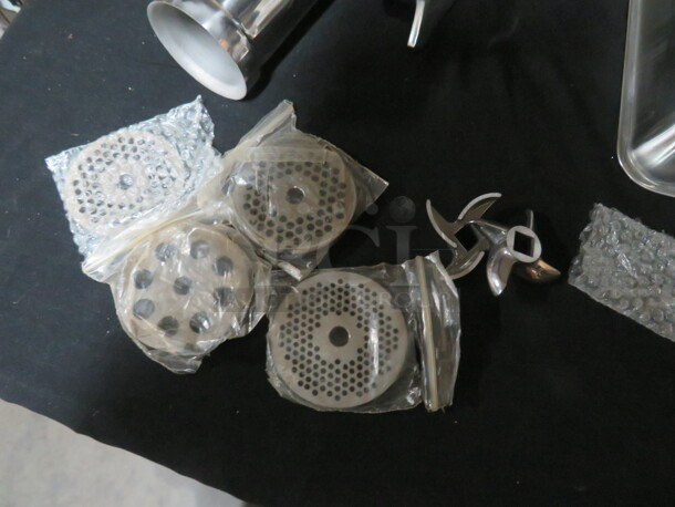 One NEW Alfa Meat Grinder Attachment. 12/22 SS CCA. - Image 3 of 3