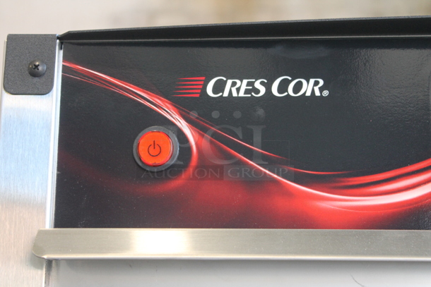 BRAND NEW! CresCor RO151RUA3502083 Quiktherm 350 Stainless Steel Commercial 2 Half Size Door Cook and Hold Cabinet on Commercial Casters. 208 Volts, 3 Phase.  - Image 3 of 7