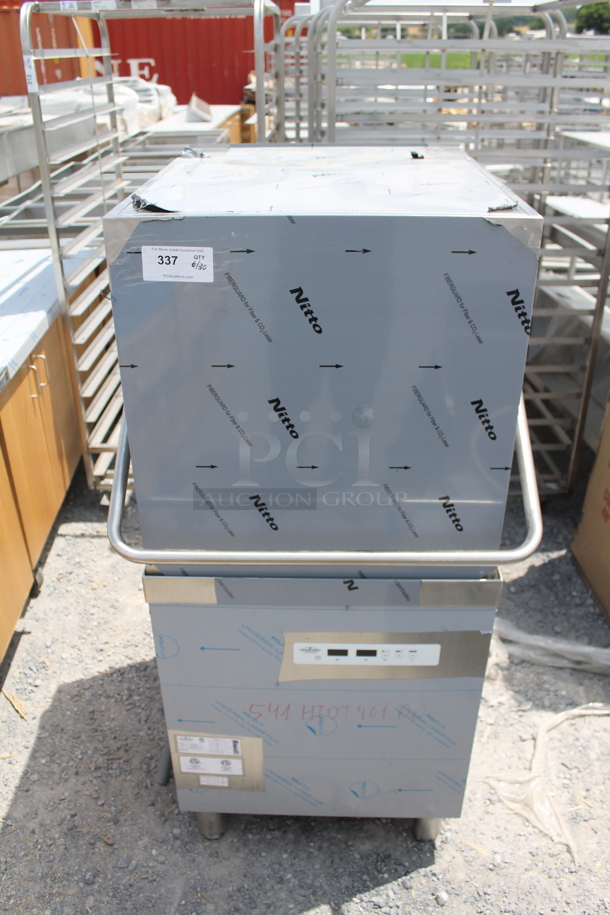BRAND NEW SCRATCH AND DENT! 2022 Mainstreet 541HTDT403 Stainless Steel Commercial Straight Pass Through Dishwasher. 208-240 Volts, 1 Phase. - Image 1 of 12
