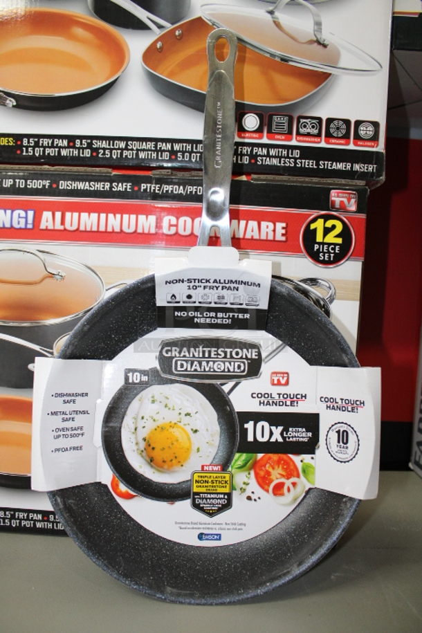 Granitestone Diamond 10” Pan. 4x Your Bid - Image 1 of 1