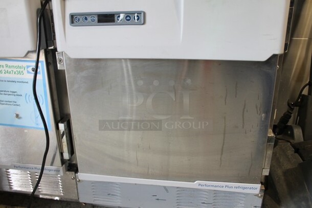 2020 Follett REF4P-0R-00-00 Stainless Steel Commercial Single Door Undercounter Performance Plus Cooler. 115 Volts, 1 Phase. Tested and Working! - Image 4 of 9