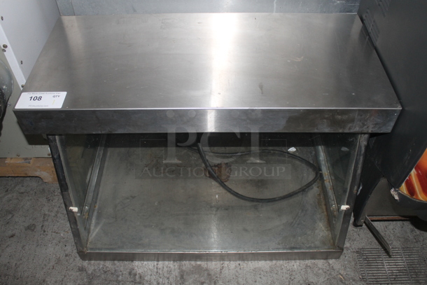 Alto Shaam 100-HSL/CD 30 Stainless Steel Commercial Countertop Heated Display Merchandiser. 125 Volts, 1 Phase. Tested and Working! - Image 1 of 6