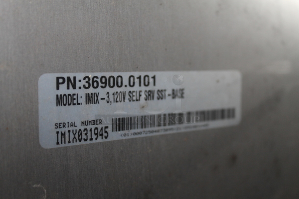 Bunn IMIX-3 Metal Commercial Countertop Cappuccino Machine.  - Image 6 of 6