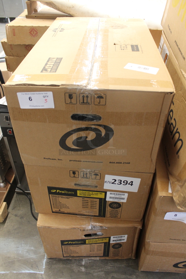 3 BRAND NEW SCRATCH AND DENT! ProTeam 196107341 Super Coach Pro 10 Qt. Backpack Vacuum with 106841 18" Sidewinder Carpet Kit. 120 Volts, 1 Phase. 3 Times Your Bid! - Image 2 of 5