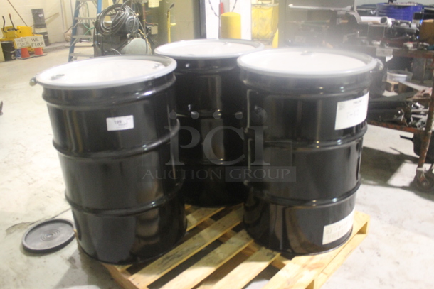 ALL ONE MONEY! PALLET LOT of 3 Barrels; Trilene Hydrocarbon Polymer.  BUYER MUST REMOVE. - Image 2 of 5