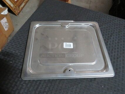 One NEW Vollrath 1/2 Size Stainless Steel Lid.