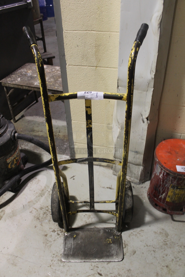 Yellow Metal Furniture Dolly. - Image 1 of 3