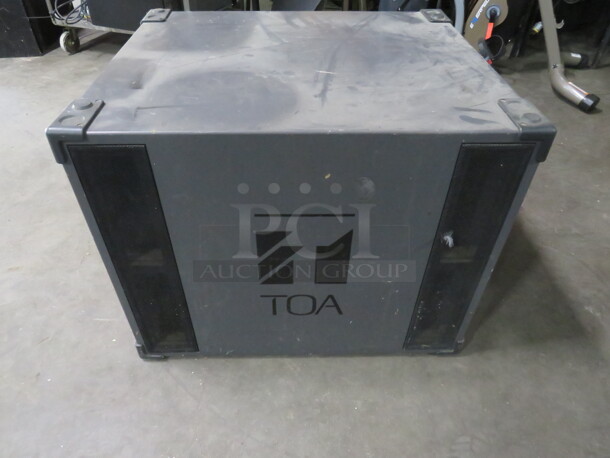 One TOA Subwoofer. 360 Watt. #SEB. 28X24X22. - Image 1 of 2