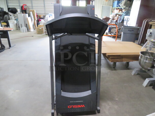 One Weslo Cadence Treadmill. Model# G5.91. 120 Volt. 20X19X19 - Image 1 of 3