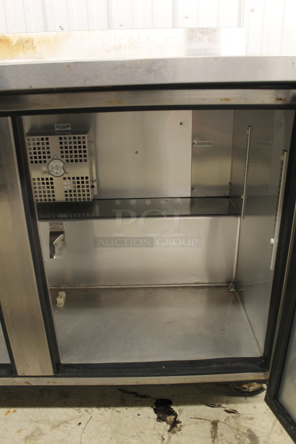 2016 True TWT-48f-HC Commercial Stainless Steel 2-Door Worktop Freezer. 115V, 1 Phase. Tested And Does Not Power On - Image 5 of 6