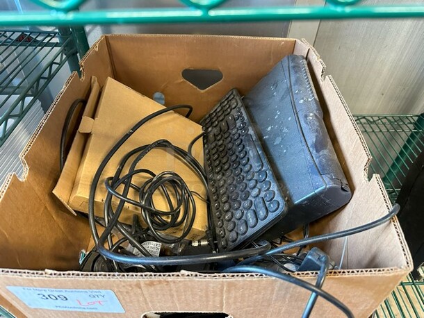 ALL ONE MONEY! Lot of Various Items Including Star Micronics SP700 Receipt Printer and Keyboard - Image 6 of 6