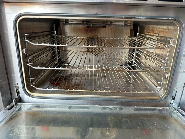Star Holman CCOH-3NB Stainless Steel Commercial Countertop Electric Powered Convection Oven w/ View Through Door and Metal Oven Racks. 115 Volts, 1 Phase. Tested and Working! - Image 4 of 4