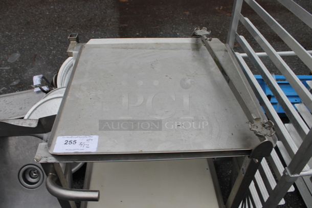 Face to Face Stainless Steel Commercial Meat Slicer Equipment Stand. - Image 3 of 4