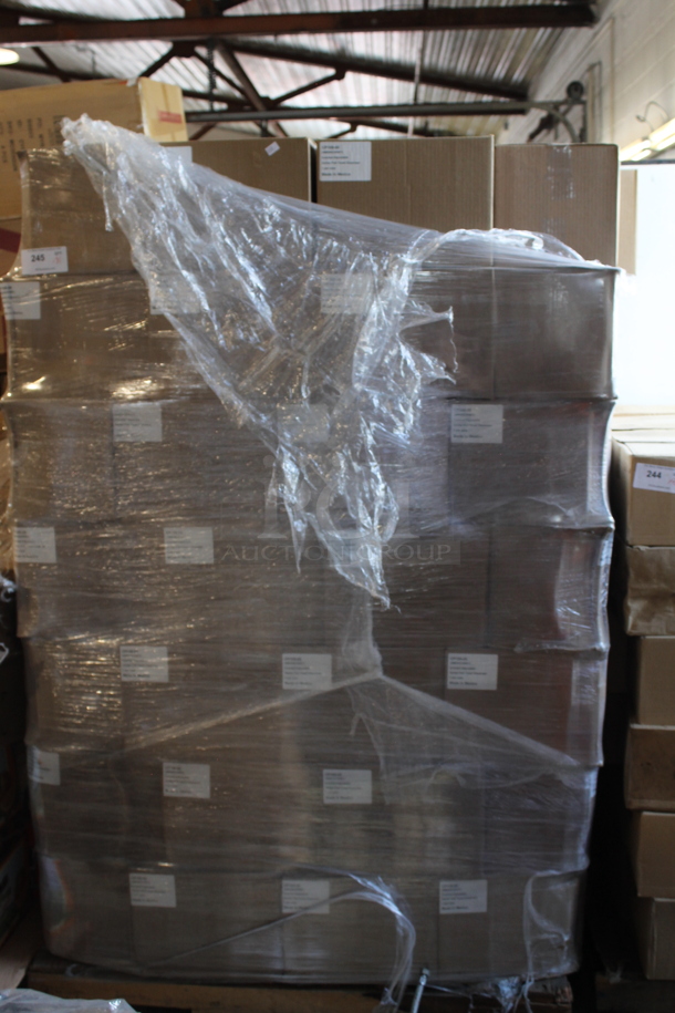 81 BRAND NEW IN BOX CP109-00 Smoke Gray Poly Wall Mount Paper Towel Dispensers. 81 Times Your Bid! - Image 1 of 3