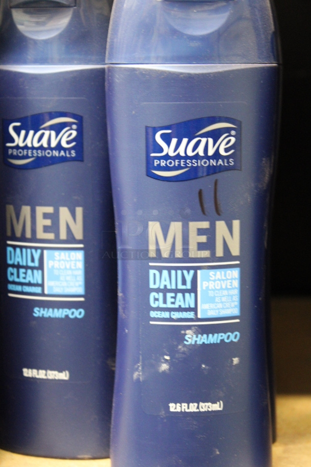 Suave Professionals Men 2-In-1 Shampoo & Conditioner - Daily Clean (12.4 Fl Oz) 11x Your Bid