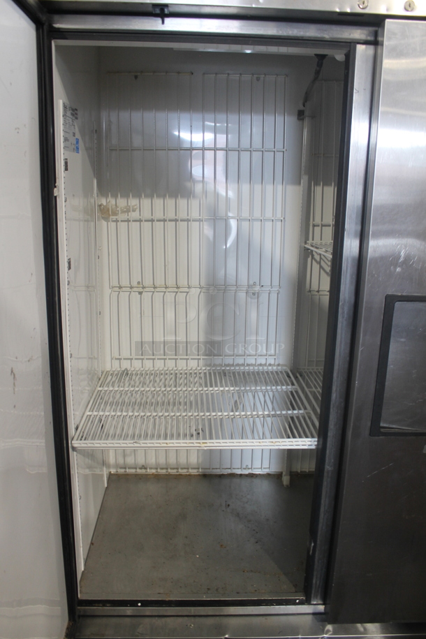 2013 True T-49F Commercial Stainless Steel Two Door Reach In Freezer With Polycoated Racks on Commercial Casters. 115V, 1 Phase. Tested and Working! - Image 4 of 7