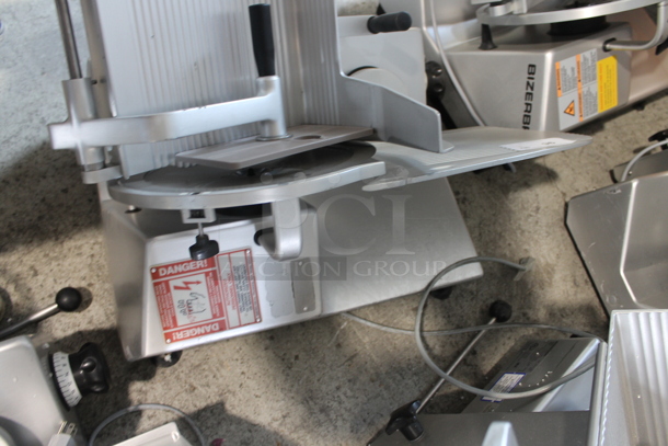 Bizerba SE 12 D US Stainless Steel Commercial Countertop Meat Slicer. 120 Volts, 1 Phase. Tested and Does Not Power On - Image 3 of 6