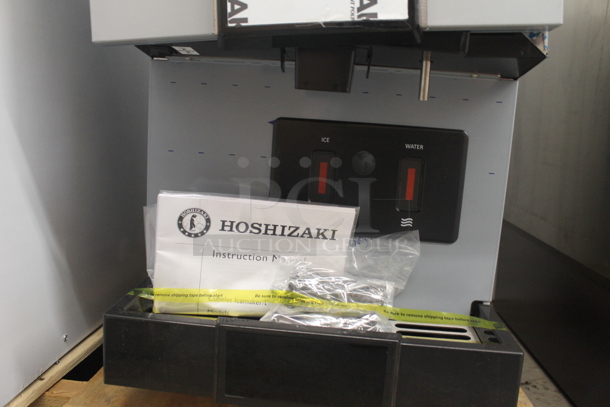 BRAND NEW SCRATCH AND DENT! 2023 Hoshizaki DCM-271BAH-OS Stainless Steel Commercial Countertop Opti-Serve Ice Maker and Water Dispenser. 10 lb. Storage. 115 Volts, 1 Phase. - Image 4 of 5