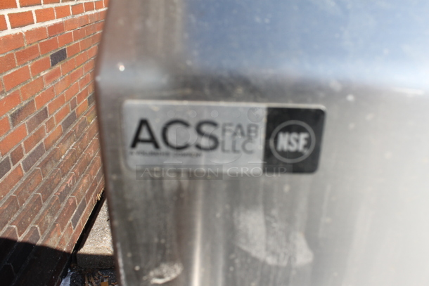 BRAND NEW! Vollrath Commercial Stainless Steel Work Table With Undershelf On Galvanized Legs. - Image 4 of 4