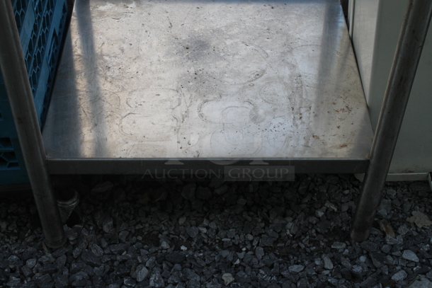 Stainless Steel Commercial Table w/ Under Shelf. - Image 2 of 2