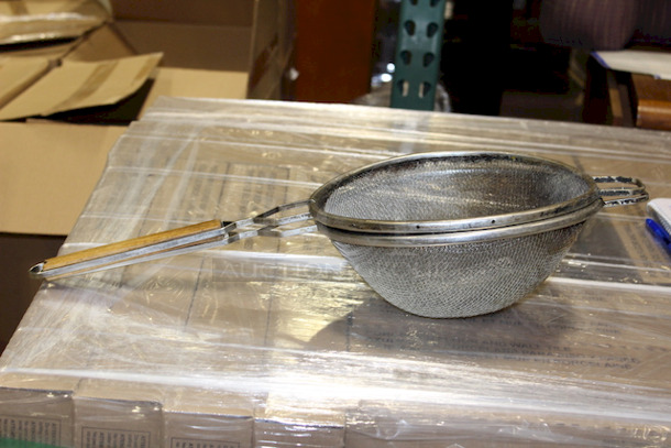 NICE! Set of 2 Round Filters/Sifters 10-1/2" - Image 4 of 4