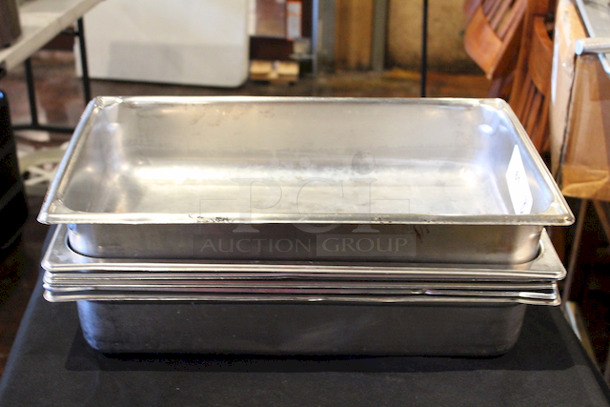BEAUTIFUL!! Vollrath 30045 Super Pan Full Size Steam Pan, Stainless Steel, 4" Deep, Reinforced Corners, Anti-Jamming Design, 20 Gauge, 300 Series Stainless Steel, NSF, Made In USA
21x12-3/4x4
6x Your Bid
 - Image 3 of 4