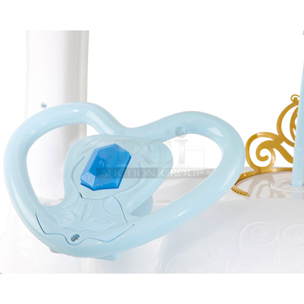 ROYALLY AWESOME!! Dynacraft Disney Princess Cinderella 24V Carriage.  - Image 5 of 8
