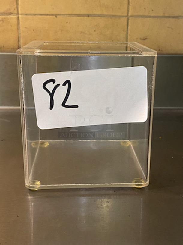 Acrylic Tip Jar - Image 1 of 5