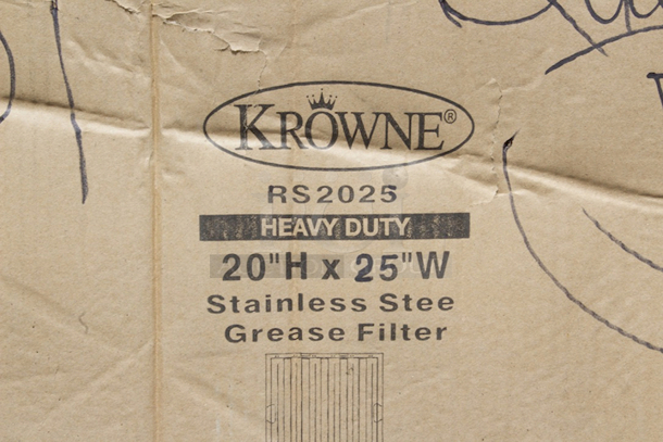 NEW-NEVER USED! Royal Series Stainless Steel Grease Filter, 20"H x 25"W. 5x Your Bid - Image 1 of 7