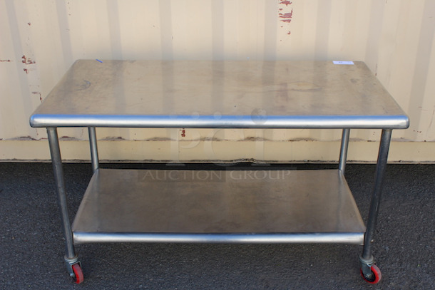 OUTSTANDING! Mobile Equipment Stand With Under-Shelf. 30x60x34 - Image 1 of 4