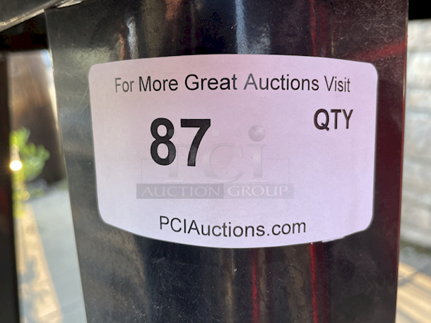 PERFECT! Outdoor Patio Dinning High-Top Table, Black, Metal. - Image 4 of 4