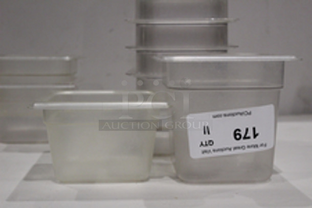 Cambro EN 63-1 Camware 1/6 Pans, 4” Deep
63⁄8" x 615⁄16"x4”
11x Your Bid
 - Image 2 of 7