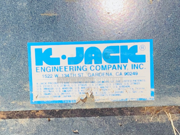 K-Jack Commercial Collection Drop Box with Pull Down Hopper - Image 6 of 7